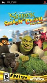 Shrek Smash n' Crash Racing (PSP) - okladka