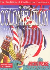 Sid Meier's Colonization (PC) - okladka