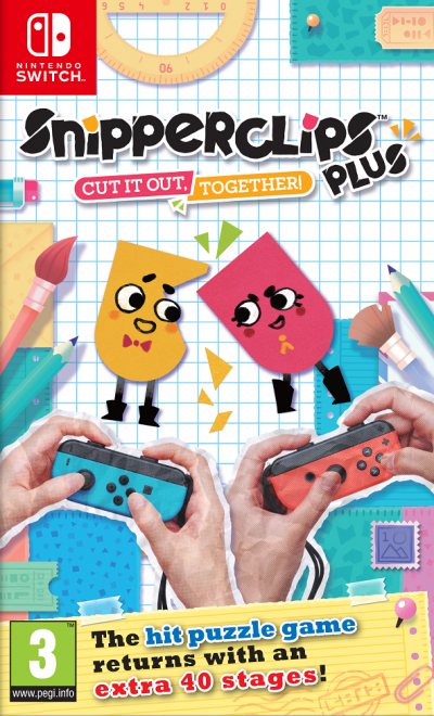 Snipperclips: Cut It Out, together! (SWITCH) - okladka