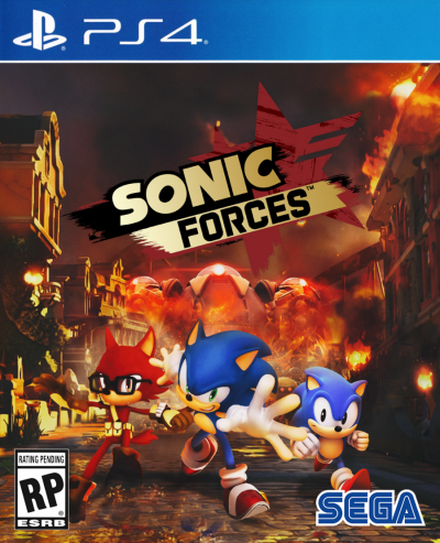 Sonic Forces (PS4) - okladka