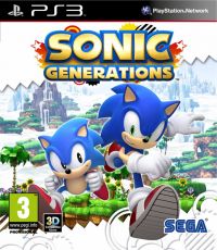 Sonic Generations (PS3) - okladka