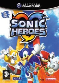 Sonic Heroes (GC) - okladka