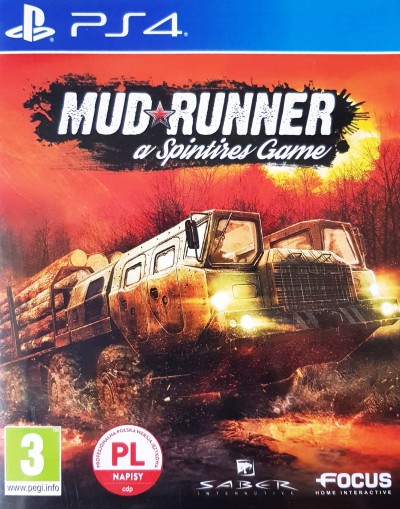 Spintires: MudRunner (PS4) - okladka