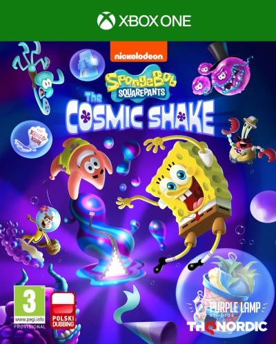 SpongeBob SquarePants: The Cosmic Shake (Xbox One) - okladka