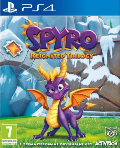 Spyro Reignited Trilogy (PS4) - okladka
