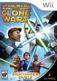 Star Wars: The Clone Wars - Lightsaber Duels (WII) - okladka