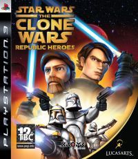 Star Wars The Clone Wars: Republic Heroes (PS3) - okladka