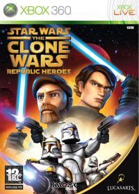 Star Wars The Clone Wars: Republic Heroes (Xbox 360) - okladka