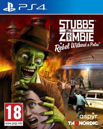 Stubbs the Zombie: Rebel without a Pulse (PS4) - okladka