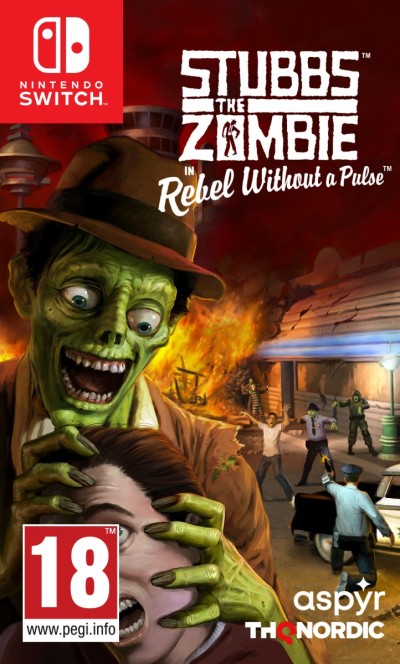 Stubbs the Zombie: Rebel without a Pulse (SWITCH) - okladka