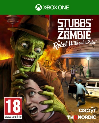 Stubbs the Zombie: Rebel without a Pulse (Xbox One) - okladka