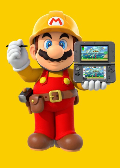 Super Mario Maker (3DS) - okladka