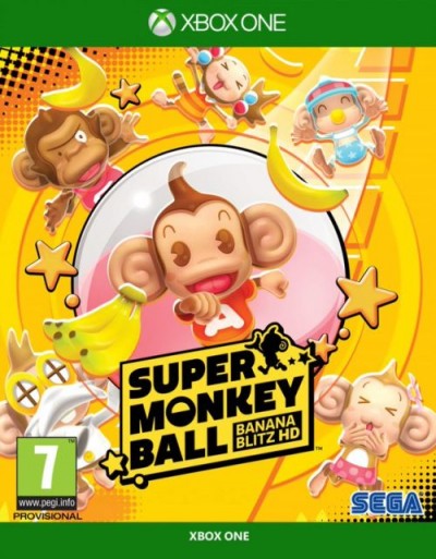 Super Monkey Ball: Banana Blitz HD (Xbox One) - okladka