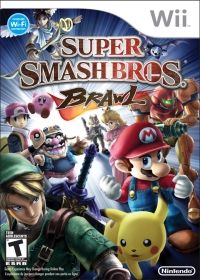 Super Smash Bros. Brawl (WII) - okladka