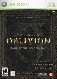 The Elder Scrolls IV: Oblivion Game of the Year Edition (Xbox 360) - okladka