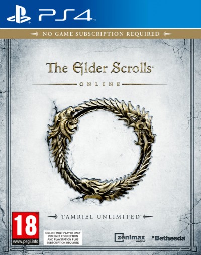 The Elder Scrolls Online (PS4) - okladka