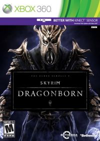 The Elder Scrolls V: Skyrim - Dragonborn (Xbox 360) - okladka