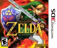 The Legend of Zelda: Ocarina of Time (3DS) - okladka