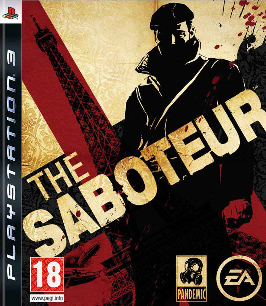 The Saboteur (PS3) - okladka