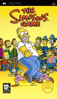 The Simpsons Game (PSP) - okladka