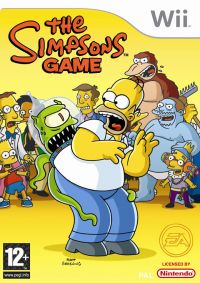 The Simpsons Game (WII) - okladka