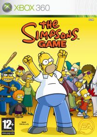 The Simpsons Game (Xbox 360) - okladka