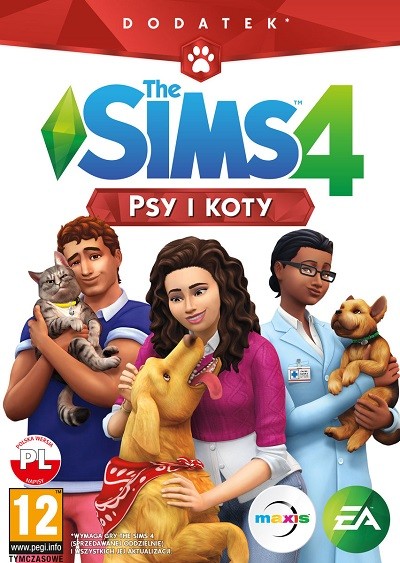 The Sims 4: Psy i koty (PC) - okladka