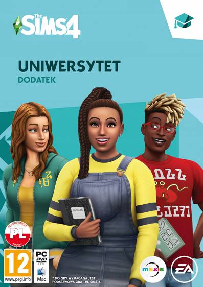 The Sims 4: Uniwersytet (PC) - okladka