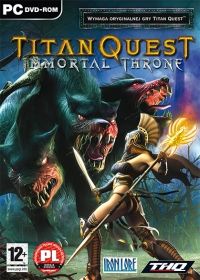 Titan Quest: Immortal Throne (PC) - okladka