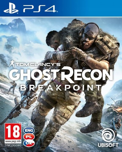 Tom Clancy's Ghost Recon: Breakpoint (PS4) - okladka