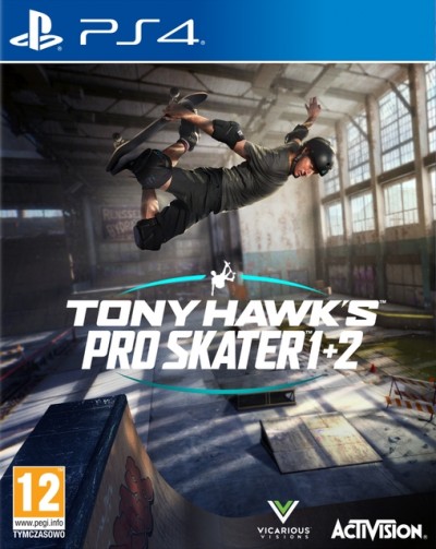 Tony Hawk's Pro Skater 1 i 2 (PS4) - okladka