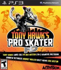 Tony Hawk's Pro Skater HD (PS3) - okladka