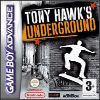 Tony Hawk's Underground (GBA) - okladka