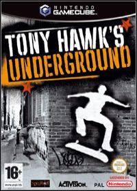 Tony Hawk's Underground (GC) - okladka