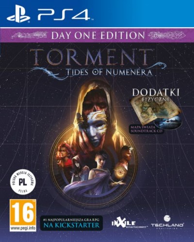 Torment: Tides of Numenera (PS4) - okladka