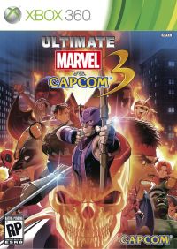 Ultimate Marvel vs. Capcom 3 (Xbox 360) - okladka