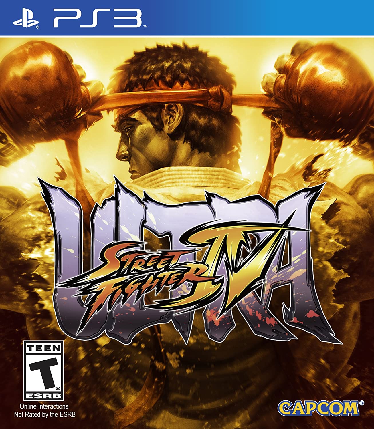 Ultra Street Fighter IV (PS4) - okladka