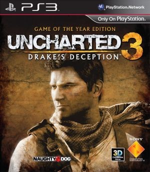 Uncharted 3: Oszustwo Drake'a (PS3) - okladka