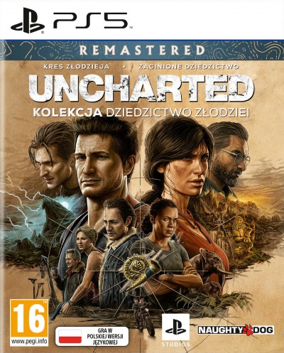 Uncharted: Legacy of Thieves Collection (PS5) - okladka