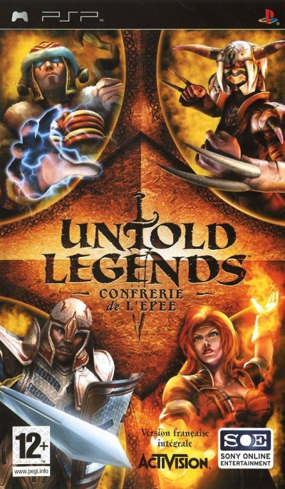 Untold Legends: Brotherhood of the Blade (PSP) - okladka