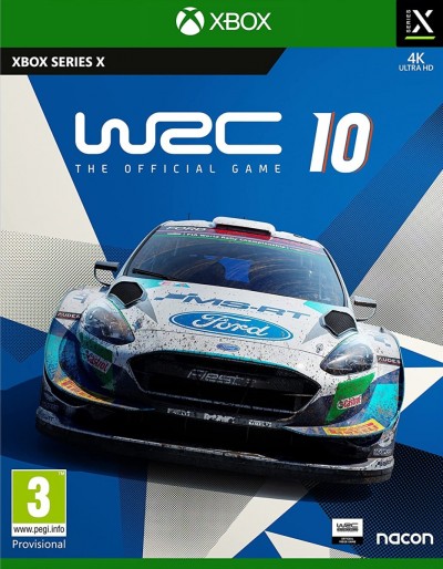 WRC 10 (Xbox X/S) - okladka