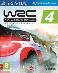WRC 4 (PS Vita) - okladka