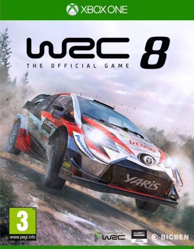 WRC 8 (Xbox One) - okladka