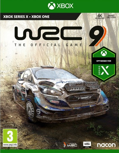 WRC 9 (Xbox X/S) - okladka
