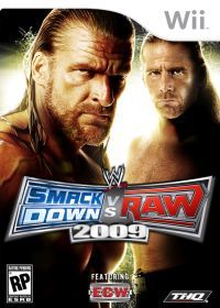 WWE SmackDown! vs. RAW 2009 (WII) - okladka