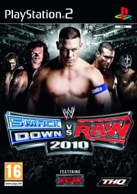 WWE Smackdown! vs. Raw 2010 (PS2) - okladka