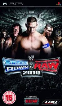 WWE Smackdown! vs. Raw 2010 (PSP) - okladka