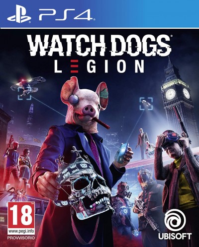 Watch Dogs: Legion (PS4) - okladka