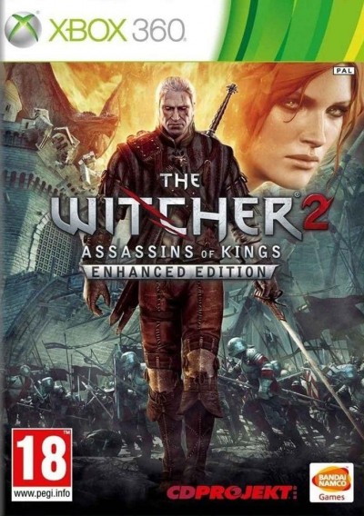 Wiedźmin 2: Zabójcy Królów (Xbox 360) - okladka