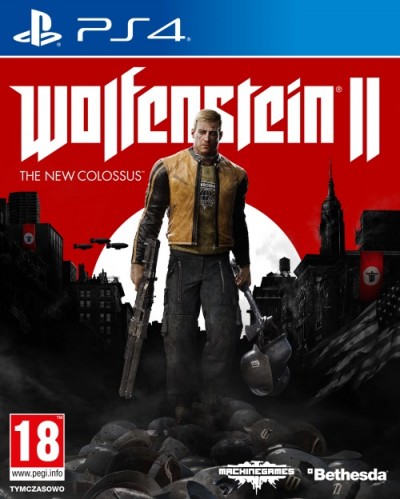 Wolfenstein II: The New Colossus (PS4) - okladka